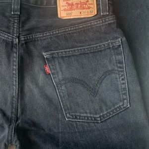 Levi Strauss 505 W30  L32 Black Original